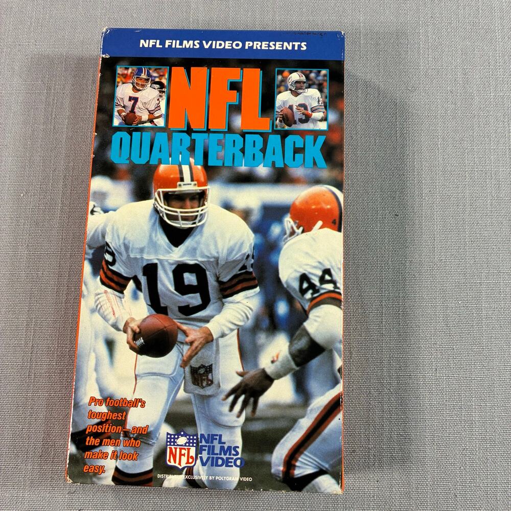 NFL Quarterback VHS Tape NFL Films Video Vintage Football Documentary